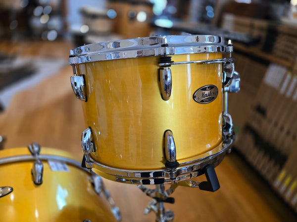 Drum Kits - Pearl 16x22 9x13 16x16 Masters Maple Pure (Antique Gold)