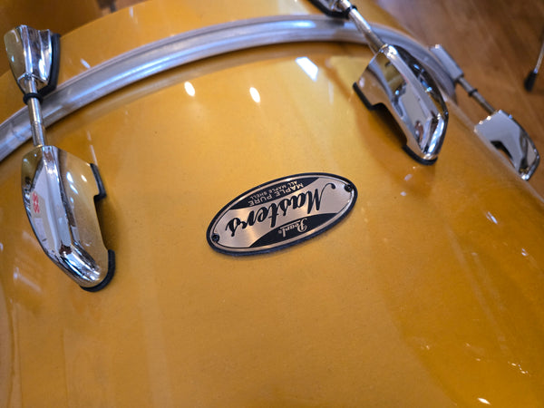 Drum Kits - Pearl 16x22 9x13 16x16 Masters Maple Pure (Antique Gold)