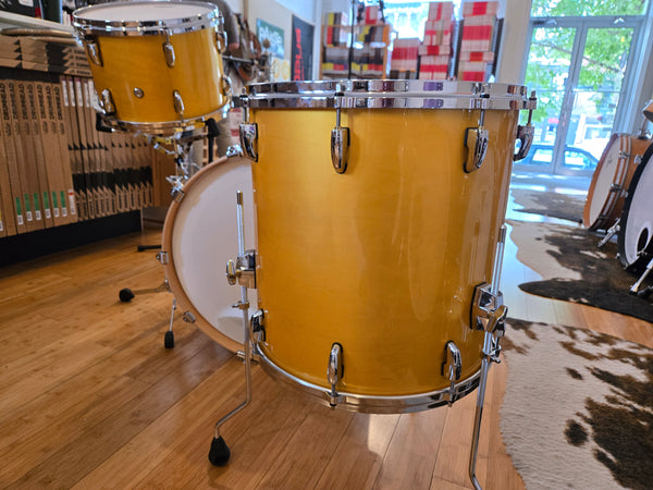 Drum Kits - Pearl 16x22 9x13 16x16 Masters Maple Pure (Antique Gold)