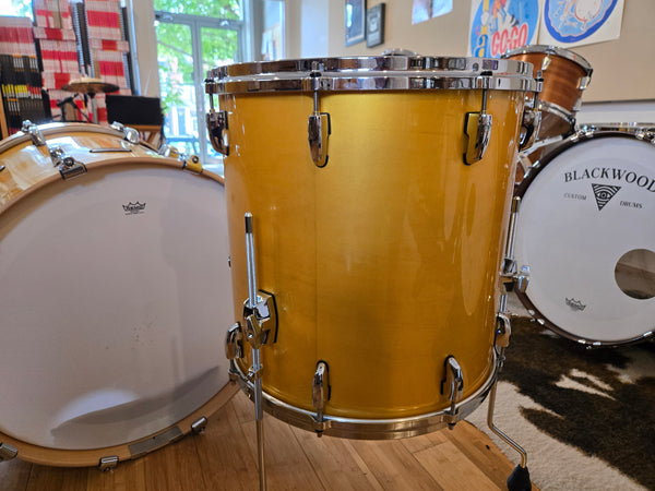 Drum Kits - Pearl 16x22 9x13 16x16 Masters Maple Pure (Antique Gold)
