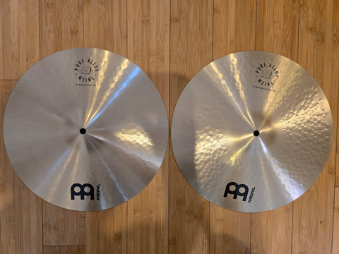 Cymbals - Meinl Pure Alloy 15" Medium Hi Hats