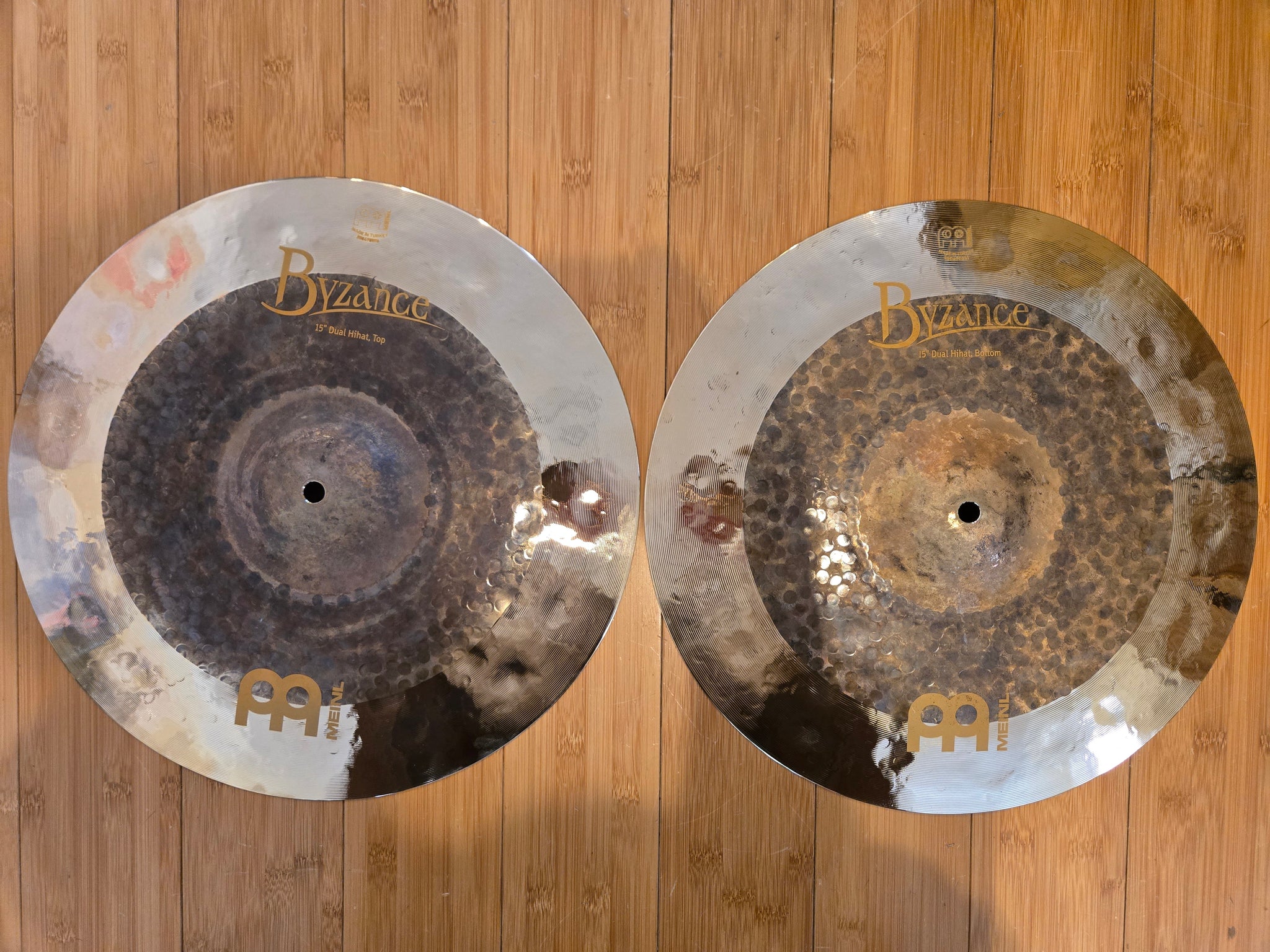 Cymbals - Meinl Byzance 15" Dual Hi Hats