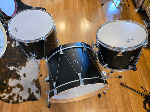 Drum Kits - WTS Epiphany Series 14x22 9x12 14x16 (Matte Black)