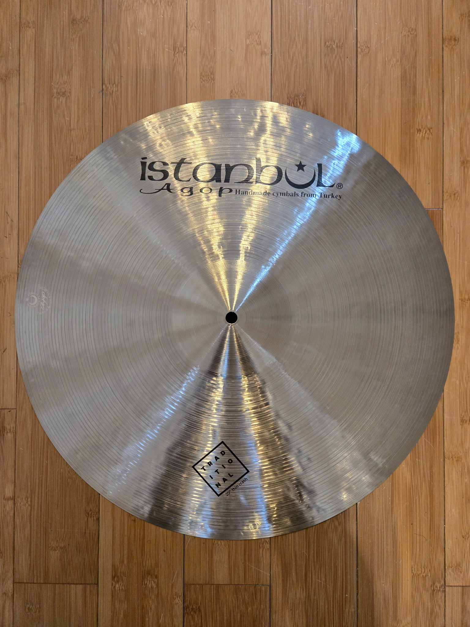 Cymbals - Istanbul Agop 20" Traditional Thin Crash