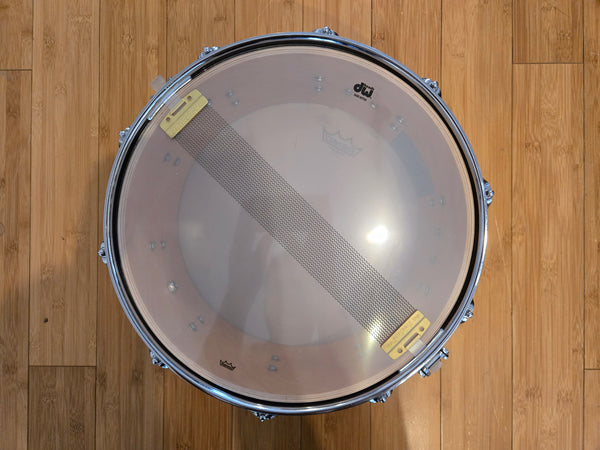 Snares - (Used) DW Performance Series 6.5x14 Snare Drum (Hard Satin American Rust)