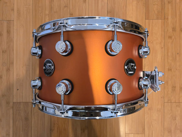 Snares - (Used) DW Performance Series 8x14 Snare Drum (Hard Satin American Rust)