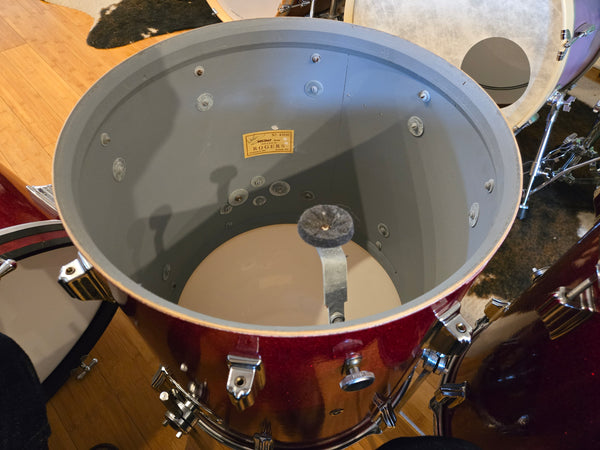 Drum Kits - Rogers Holiday Cleveland Era 14x20 9x13 16x16 16x16 "Swingtime" Outfit (Red Sparkle)