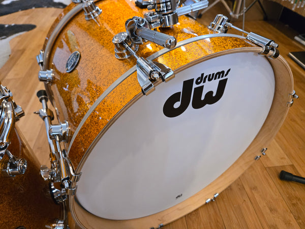 Drum Kits - (Used) DW Performance Series 6pc Shell Bank 7x8 8x10 8x12 14x14 14x14 14x18 (Gold Sparkle)