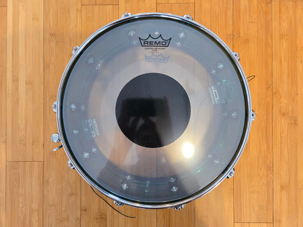 Snares - (Used) Ludwig 5x14 Vistalite Snare Drum (Green)