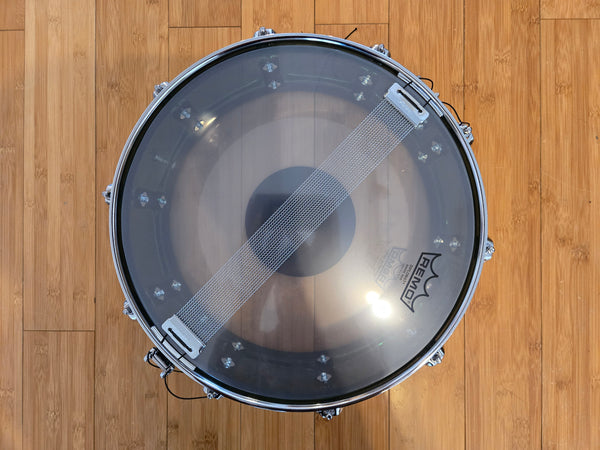 Snares - (Used) Ludwig 5x14 Vistalite Snare Drum (Green)