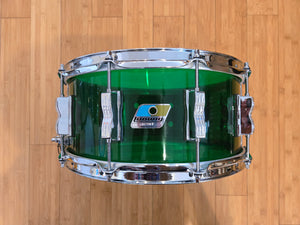 Snares - (Used) Ludwig 6.5x14 Vistalite Snare Drum (Green)