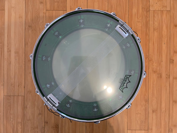 Snares - (Used) Ludwig 6.5x14 Vistalite Snare Drum (Green)
