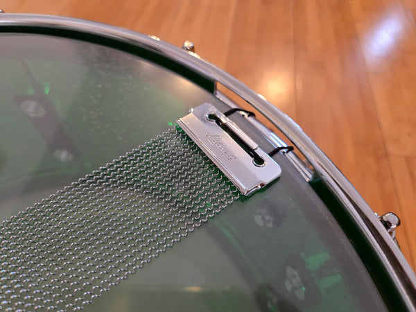 Snares - (Used) Ludwig 6.5x14 Vistalite Snare Drum (Green)
