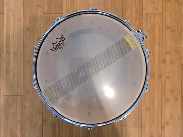 Snares - (Used) DW Performance Series 8x14 Snare Drum (Gold Sparkle)