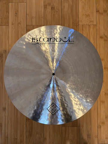 Cymbals - Istanbul Agop 22" Traditional Jazz Medium Ride