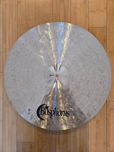 Cymbals - Bosphorus 22" Traditional Overhammered Medium Ride