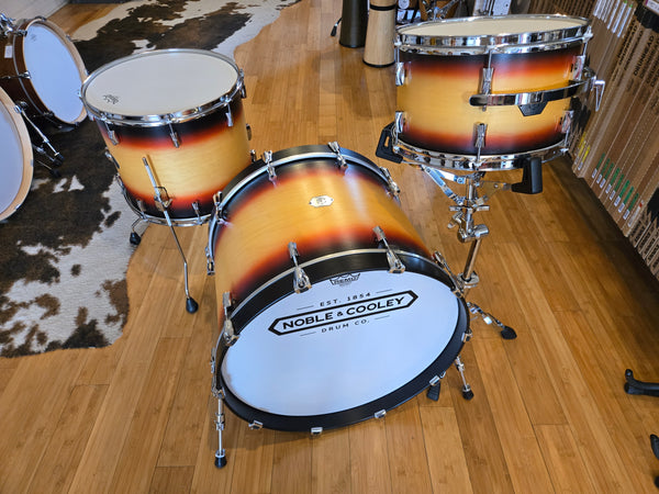 Drum Kits - Noble & Cooley 16x22 8x13 14x16 Horizon Series Drum Kit (Vintage Sunburst Satin)