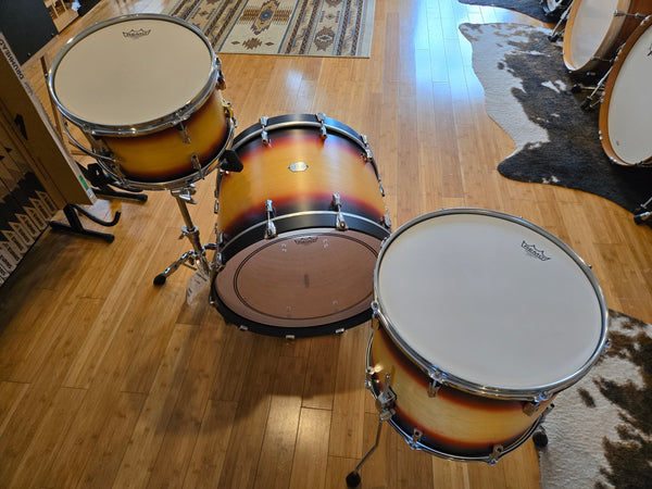 Drum Kits - Noble & Cooley 16x22 8x13 14x16 Horizon Series Drum Kit (Vintage Sunburst Satin)