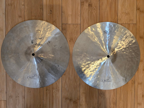 Cymbals - (Used) Royal Cymbals 14" EAK Style Hi Hats