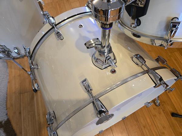 Drum Kits - Yamaha Absolute Hybrid Maple 14x22 9x13 15x16 Drum Kit (Polar White)