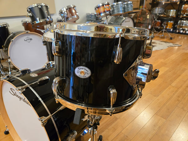 Drum Kits - Slingerland Drums 14x22 9x13 16x16 StudioKing (Del Norte Black)