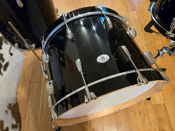 Drum Kits - Slingerland Drums 14x22 9x13 16x16 StudioKing (Del Norte Black)