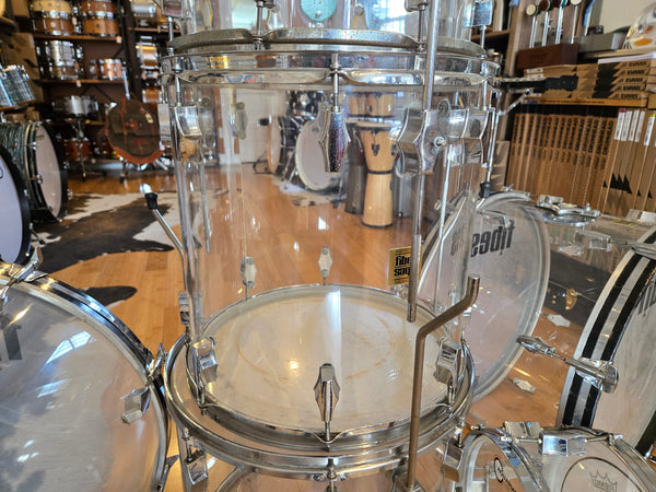 Drum Kits - 1970's Fibes 7pc Acrylic 14x22 14x22 10x14 9x13 16x16 16x18 5.5x14 Snare