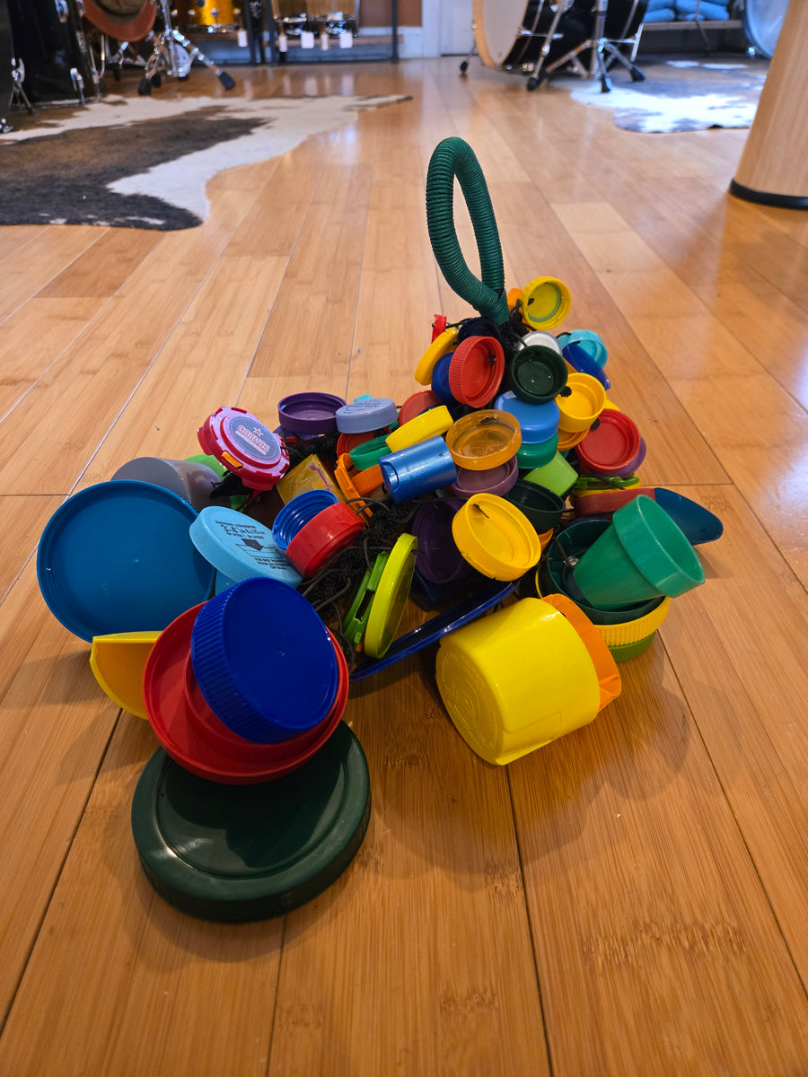 Percussion - Upcycled Percussion XL Plastic Cap Waterfall Rattle ...