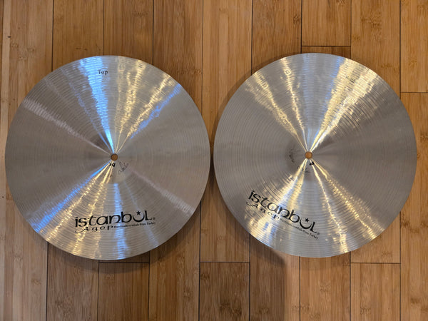 Cymbals - Istanbul Agop 15" Traditional Dark Hi Hats