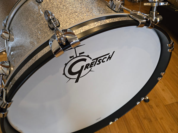 Drum Kits - Gretsch 14x22 9x13 16x16 Brooklyn (Silver Sparkle)