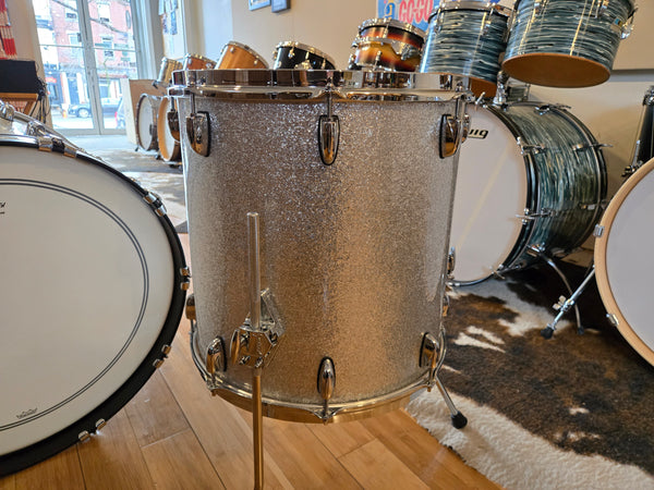 Drum Kits - Gretsch 14x22 9x13 16x16 Brooklyn (Silver Sparkle)