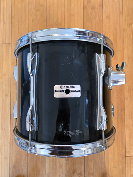 Singles - (Used) Yamaha 10x13 Recording Custom Rack Tom (Solid Black) Made in Japan