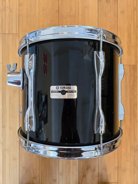Singles - (Used) Yamaha 10x13 Recording Custom Rack Tom (Solid Black) Made in Japan