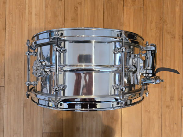 Snares - Dunnett Classic Drums 6.5x14 Model 2N Aluminum Snare Drum