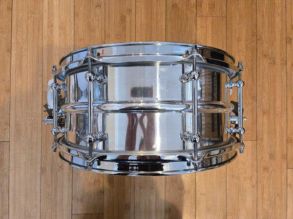 Snares - Dunnett Classic Drums 6.5x14 Model 2N Aluminum Snare Drum