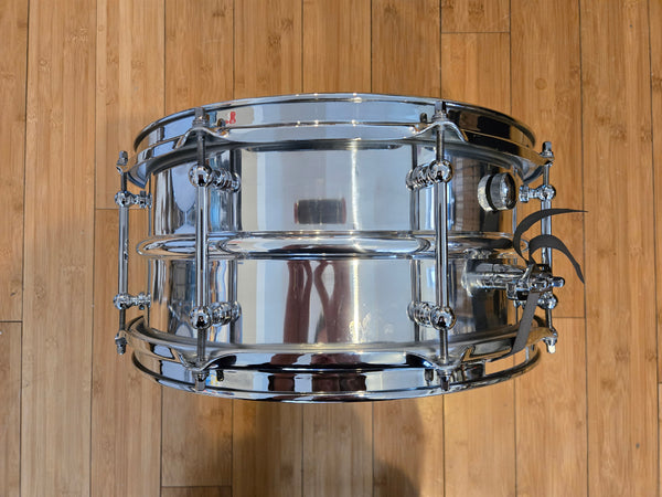 Snares - Dunnett Classic Drums 6.5x14 Model 2N Aluminum Snare Drum