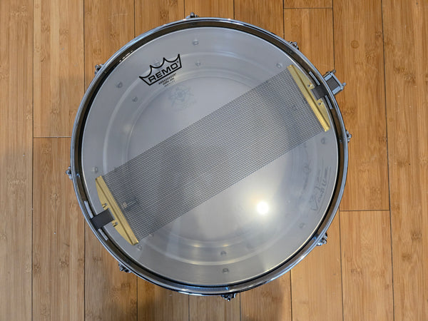 Snares - Dunnett Classic Drums 6.5x14 Model 2N Aluminum Snare Drum