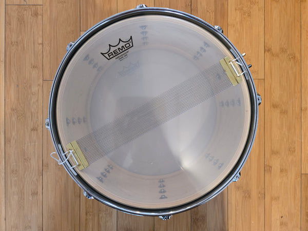 Snares - C&C Drum Co. 7x14 12th & Vine Maple/Poplar "LA Camco" Snare Drum (Antique White/Gold Duco)