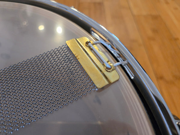 Snares - C&C Drum Co. 7x14 12th & Vine Maple/Poplar "LA Camco" Snare Drum (Antique White/Gold Duco)