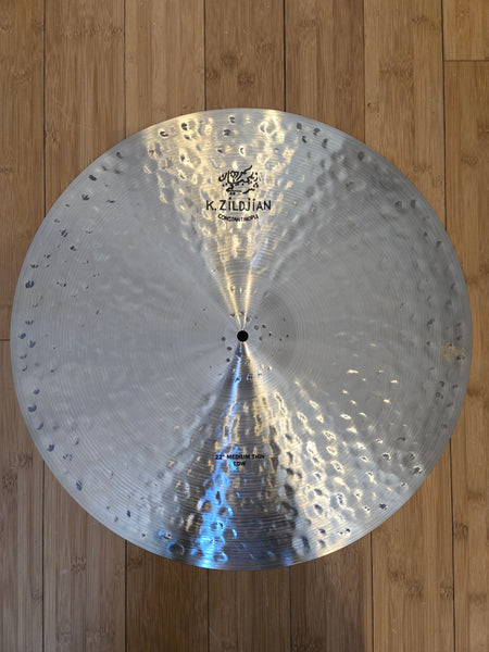 Cymbals - Zildjian 22" K Constantinople Medium Thin Low Ride