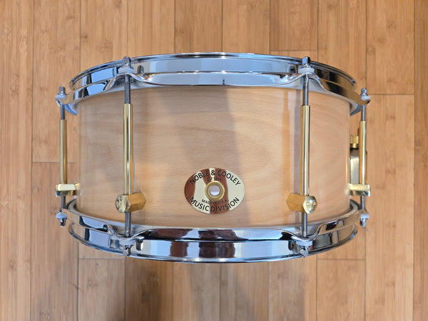 Snares - Noble & Cooley 6x14 SS Beech Snare Drum