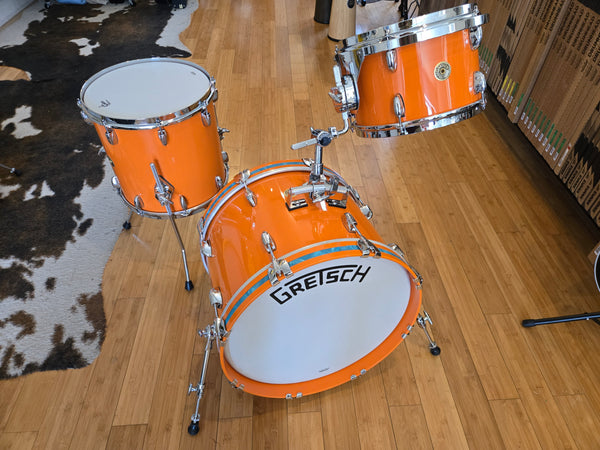 Drum Kits - Gretsch Broadkaster 14x20 8x12 14x14 (Gretsch Orange Gloss)
