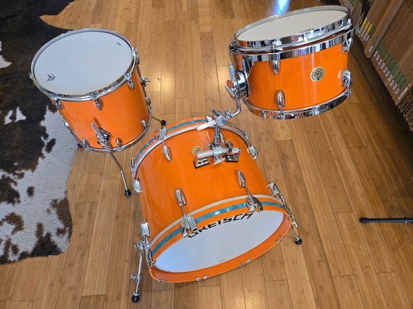 Drum Kits - Gretsch Broadkaster 14x20 8x12 14x14 (Gretsch Orange Gloss)