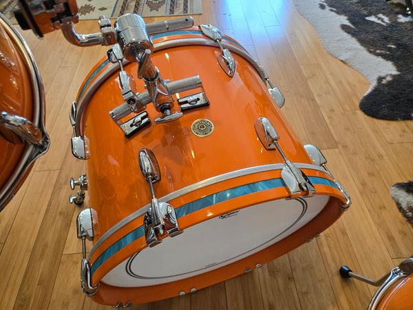 Drum Kits - Gretsch Broadkaster 14x20 8x12 14x14 (Gretsch Orange Gloss)