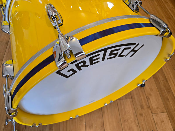 Drum Kits - Gretsch Broadkaster 14x20 8x12 14x14 (Gretsch Solid Yellow Gloss)