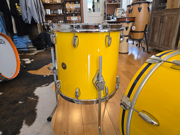 Drum Kits - Gretsch Broadkaster 14x20 8x12 14x14 (Gretsch Solid Yellow Gloss)