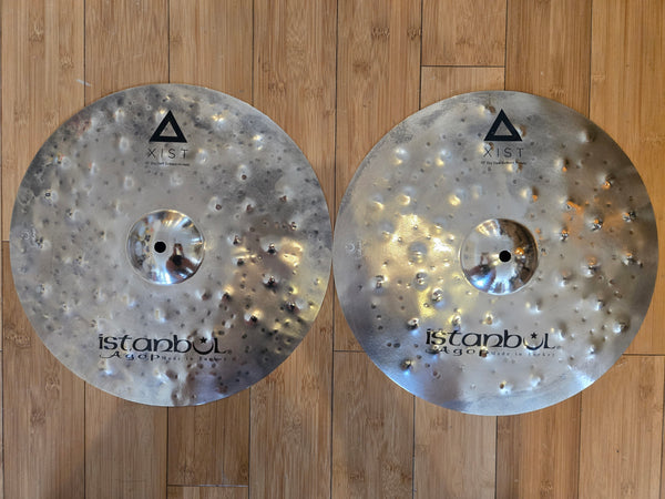Cymbals - Istanbul Agop 15" XIST Dry Dark Brilliant Hi Hats