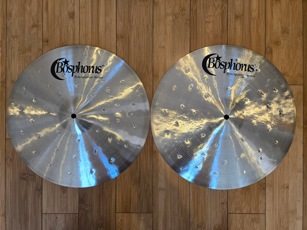Cymbals - Bosphorus 15" Syncopation Medium Hi Hats