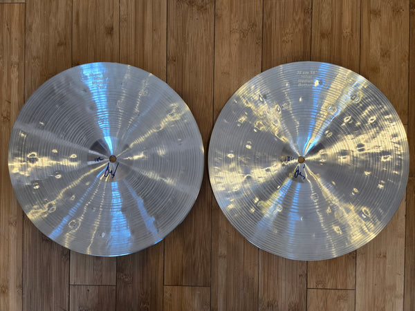 Cymbals - Bosphorus 15" Syncopation Medium Hi Hats