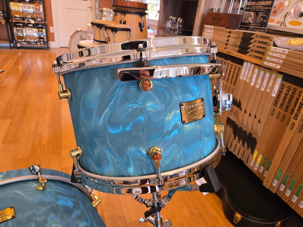 Drum Kits - Canopus Drums Neo Vintage 14x20 9x13 16x16 NV60-M1 (Aqua Satin)